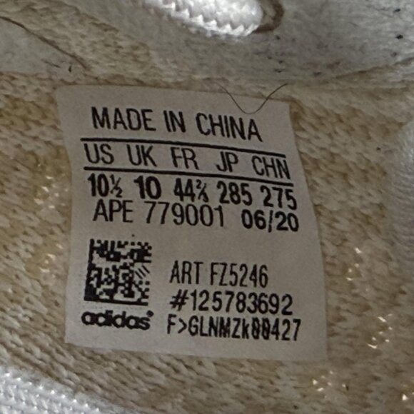 Adidas Yeezy Boost 350 V2 Natural Shoes Mens Size 10.5 Cream Sneakers FZ5246 - Picture 14 of 15